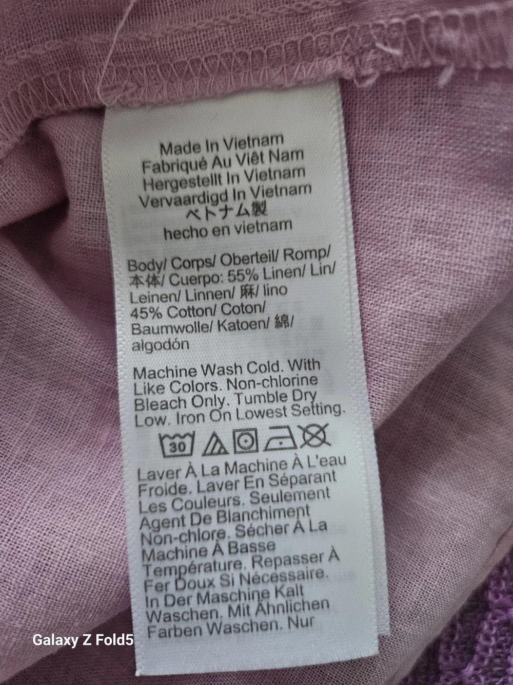 J. Crew Pink Sleeveless Button-Front Linen-Blend Tank